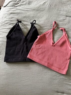 FP Movement Happiness Runs V Neck Tanks M/L